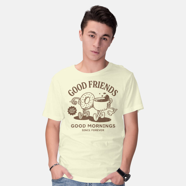 Breakfast Duo-Mens-Basic-Tee-dfonseca