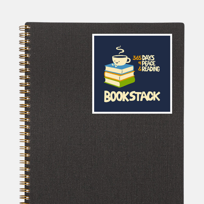 Bookstack-None-Glossy-Sticker-dfonseca