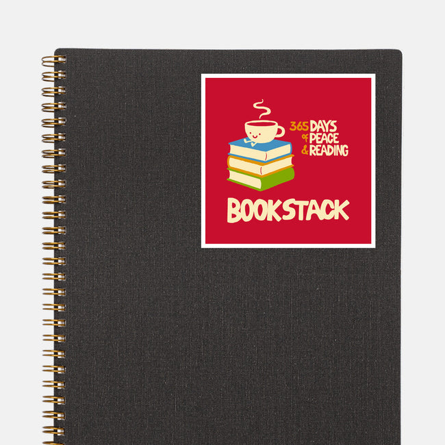 Bookstack-None-Glossy-Sticker-dfonseca