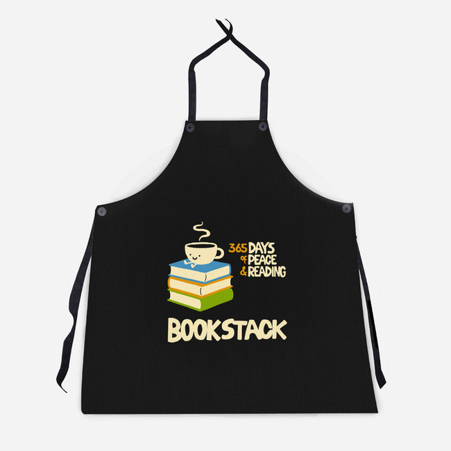 Bookstack-Unisex-Kitchen-Apron-dfonseca