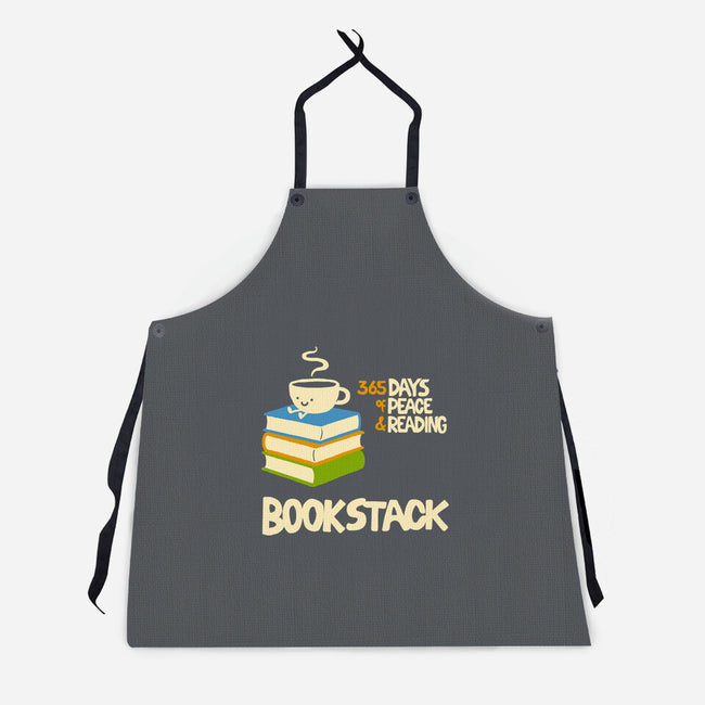 Bookstack-Unisex-Kitchen-Apron-dfonseca