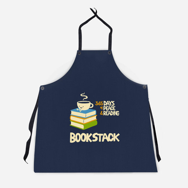 Bookstack-Unisex-Kitchen-Apron-dfonseca