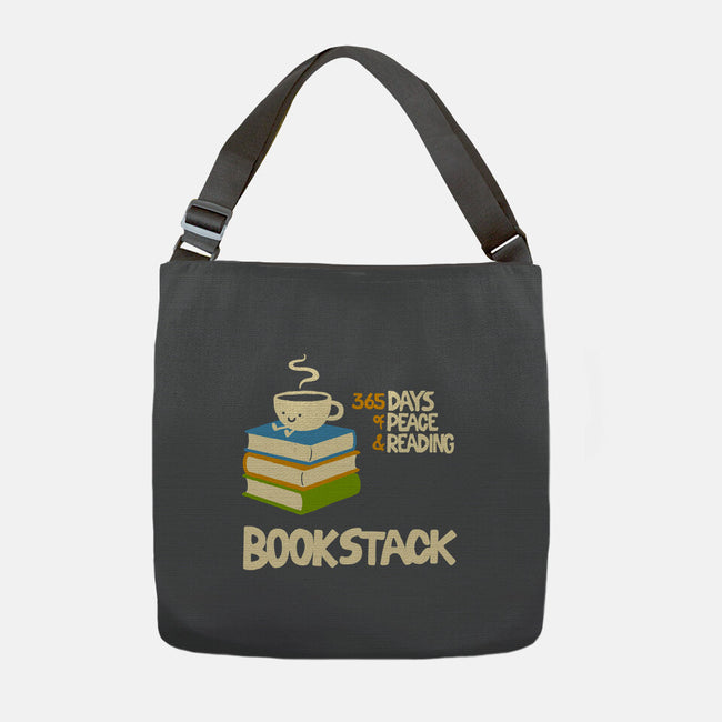 Bookstack-None-Adjustable Tote-Bag-dfonseca
