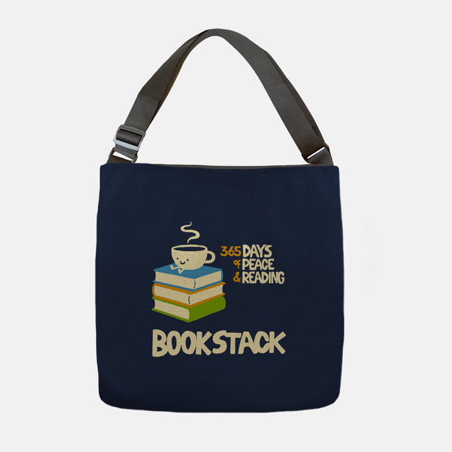 Bookstack-None-Adjustable Tote-Bag-dfonseca