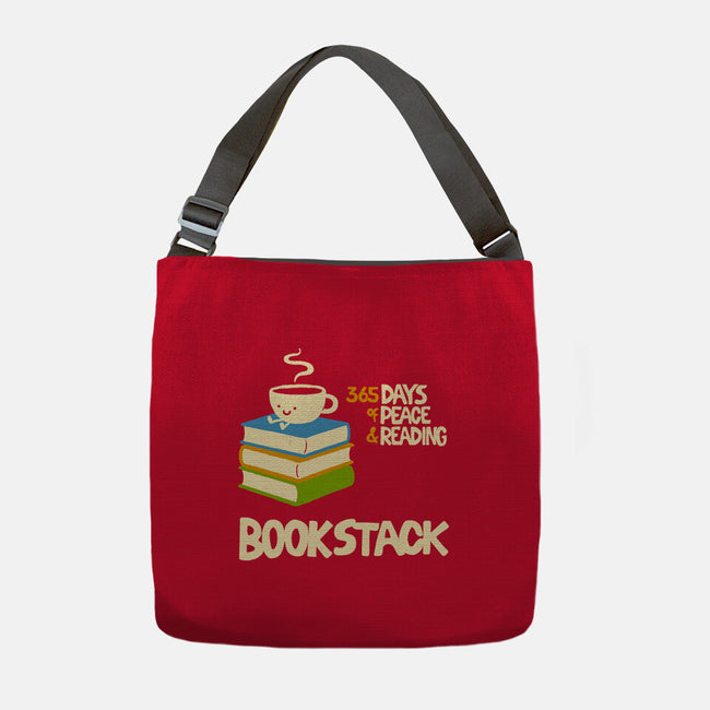 Bookstack-None-Adjustable Tote-Bag-dfonseca