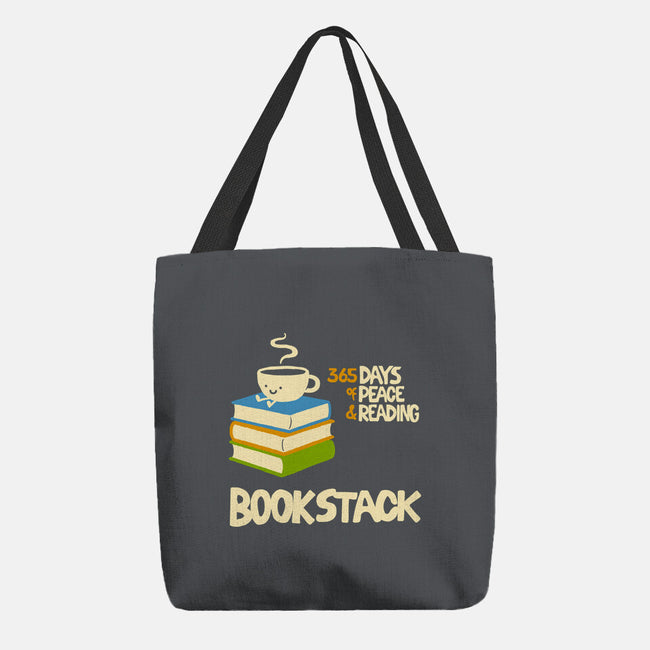 Bookstack-None-Basic Tote-Bag-dfonseca