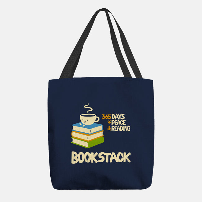 Bookstack-None-Basic Tote-Bag-dfonseca