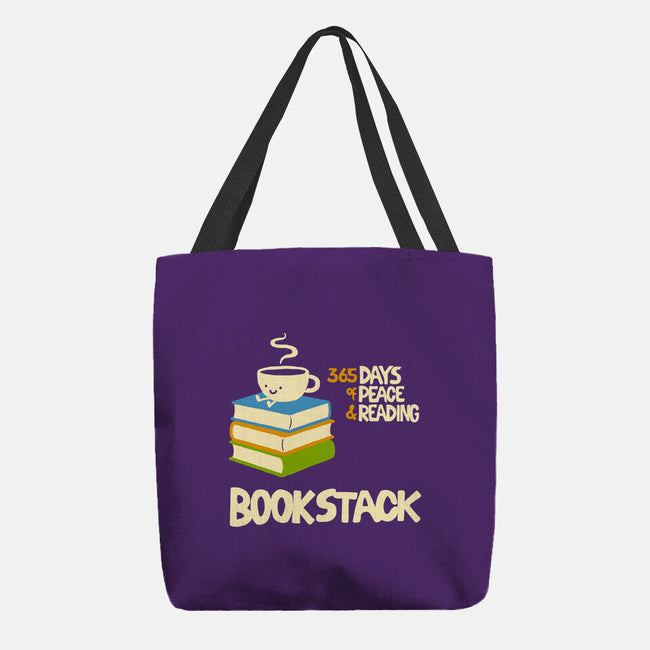 Bookstack-None-Basic Tote-Bag-dfonseca