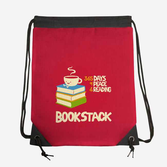 Bookstack-None-Drawstring-Bag-dfonseca