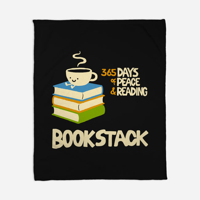 Bookstack-None-Fleece-Blanket-dfonseca