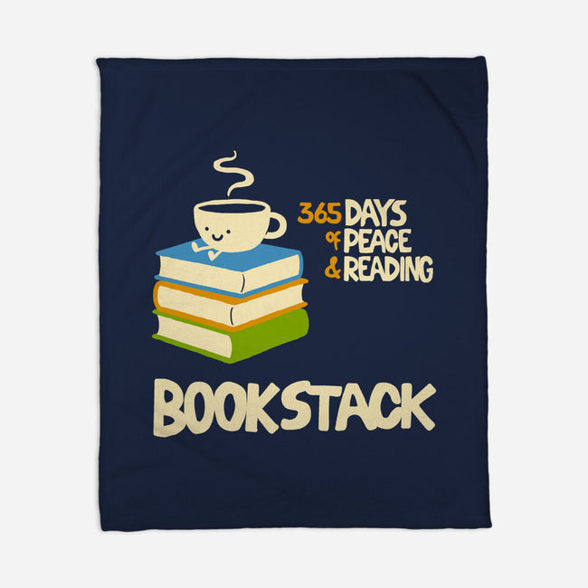 Bookstack-None-Fleece-Blanket-dfonseca