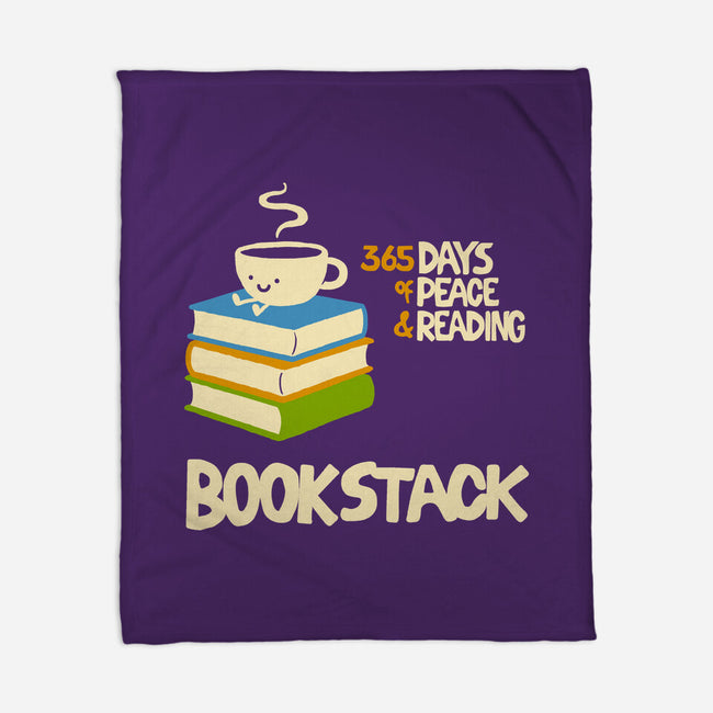 Bookstack-None-Fleece-Blanket-dfonseca