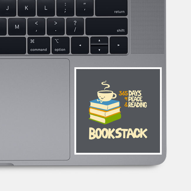 Bookstack-None-Glossy-Sticker-dfonseca