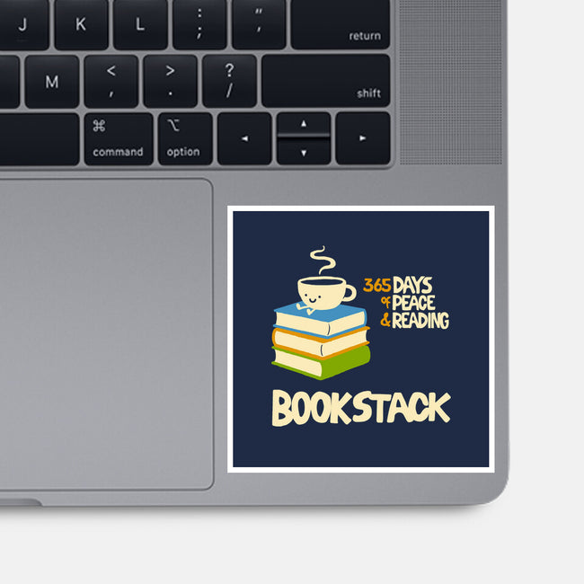 Bookstack-None-Glossy-Sticker-dfonseca