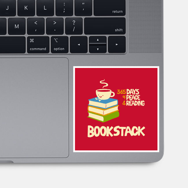 Bookstack-None-Glossy-Sticker-dfonseca