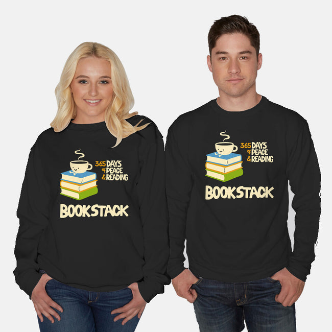 Bookstack-Unisex-Crew Neck-Sweatshirt-dfonseca