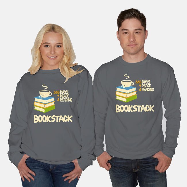 Bookstack-Unisex-Crew Neck-Sweatshirt-dfonseca