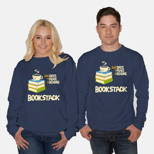 Bookstack-Unisex-Crew Neck-Sweatshirt-dfonseca