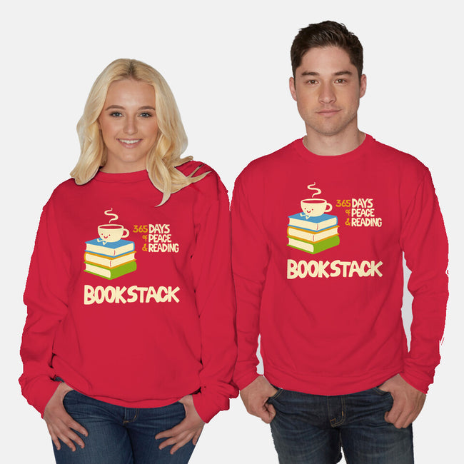 Bookstack-Unisex-Crew Neck-Sweatshirt-dfonseca