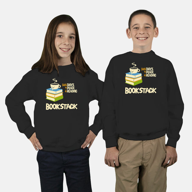 Bookstack-Youth-Crew Neck-Sweatshirt-dfonseca