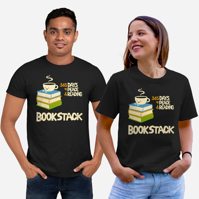 Bookstack-Unisex-Basic-Tee-dfonseca