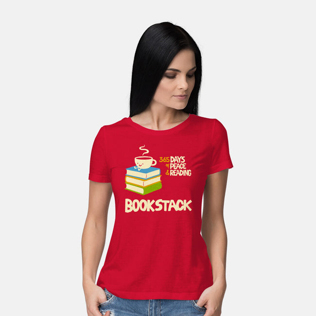 Bookstack-Womens-Basic-Tee-dfonseca