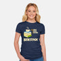 Bookstack-Womens-Fitted-Tee-dfonseca
