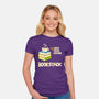 Bookstack-Womens-Fitted-Tee-dfonseca