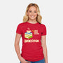Bookstack-Womens-Fitted-Tee-dfonseca