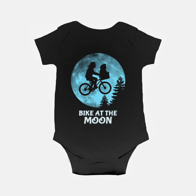 Bike At The Moon-Baby-Basic-Onesie-Boggs Nicolas