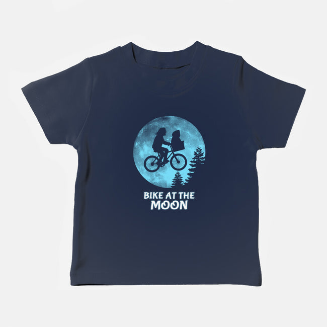 Bike At The Moon-Baby-Basic-Tee-Boggs Nicolas