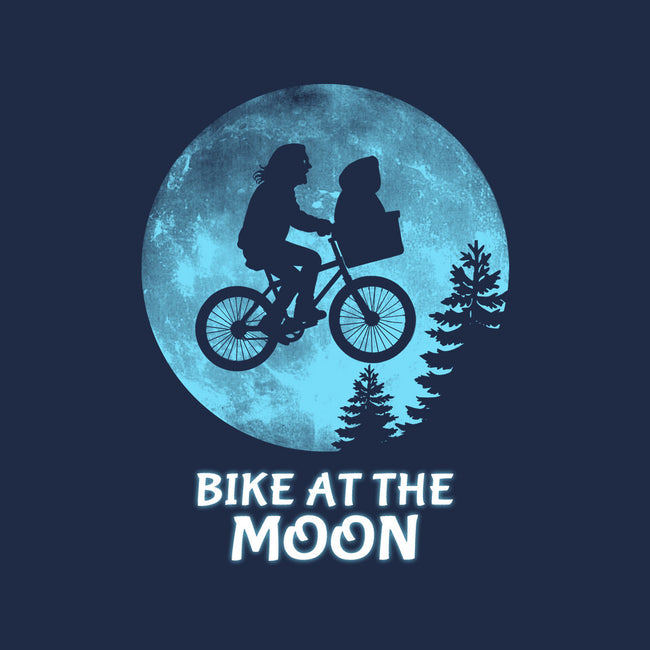 Bike At The Moon-Unisex-Basic-Tee-Boggs Nicolas