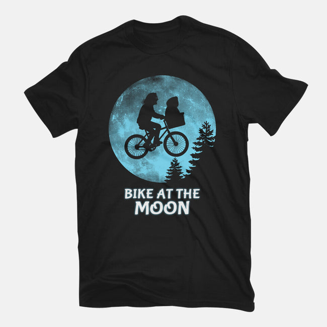 Bike At The Moon-Mens-Heavyweight-Tee-Boggs Nicolas