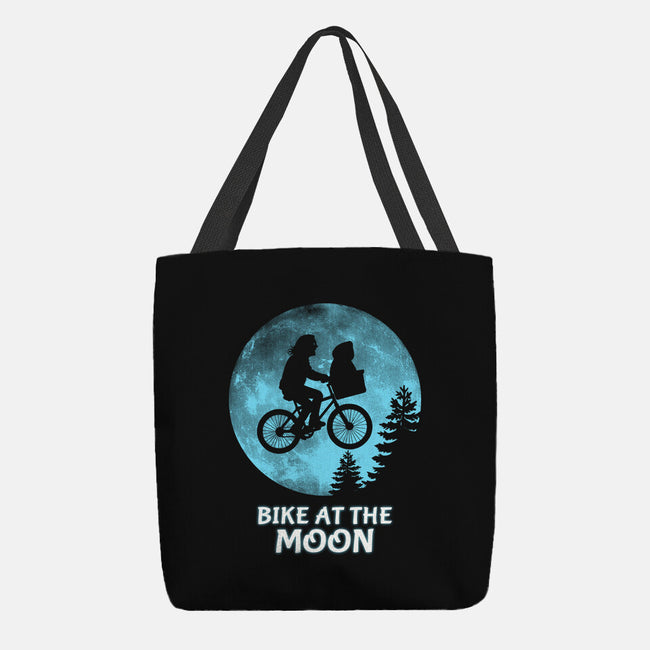 Bike At The Moon-None-Basic Tote-Bag-Boggs Nicolas