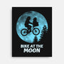 Bike At The Moon-None-Stretched-Canvas-Boggs Nicolas
