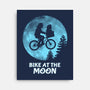 Bike At The Moon-None-Stretched-Canvas-Boggs Nicolas