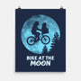 Bike At The Moon-None-Matte-Poster-Boggs Nicolas