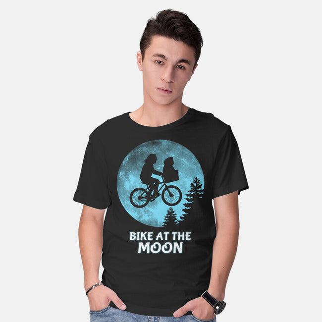 Bike At The Moon-Mens-Basic-Tee-Boggs Nicolas