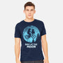 Bike At The Moon-Mens-Heavyweight-Tee-Boggs Nicolas