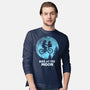 Bike At The Moon-Mens-Long Sleeved-Tee-Boggs Nicolas