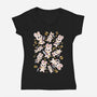 Cute But Instable-Womens-V-Neck-Tee-FunkVampire