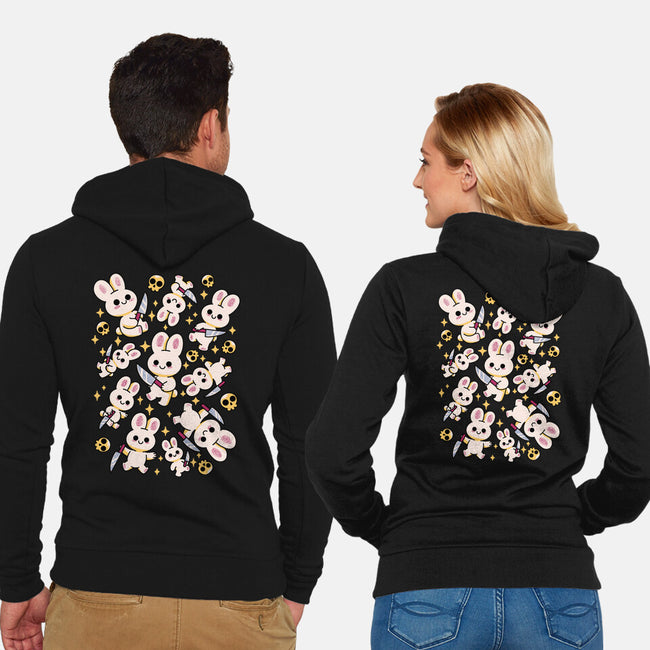 Cute But Instable-Unisex-Zip-Up-Sweatshirt-FunkVampire