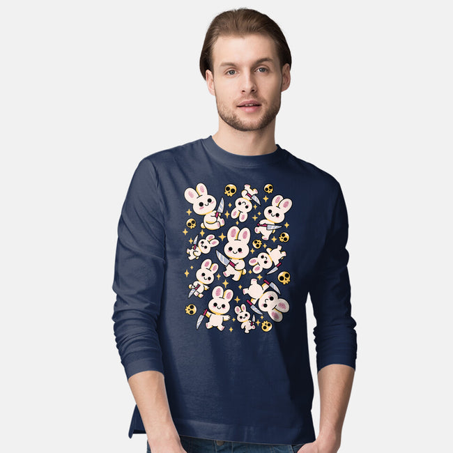 Cute But Instable-Mens-Long Sleeved-Tee-FunkVampire