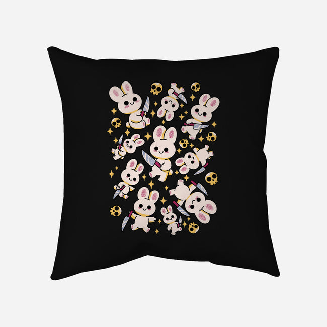 Cute But Instable-None-Removable Cover w Insert-Throw Pillow-FunkVampire