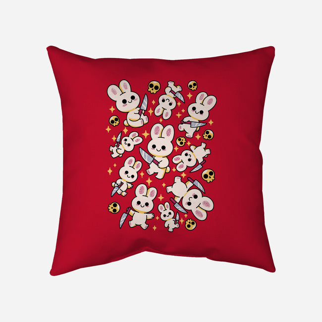 Cute But Instable-None-Removable Cover w Insert-Throw Pillow-FunkVampire