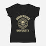 Goon Docks University-Womens-V-Neck-Tee-retrodivision