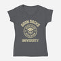 Goon Docks University-Womens-V-Neck-Tee-retrodivision