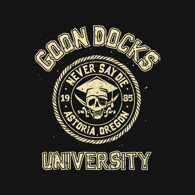 Goon Docks University-Womens-Fitted-Tee-retrodivision