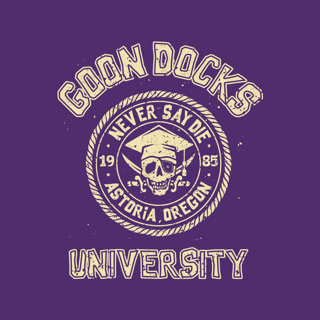 Goon Docks University-Womens-Fitted-Tee-retrodivision