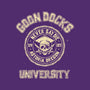 Goon Docks University-Womens-Fitted-Tee-retrodivision